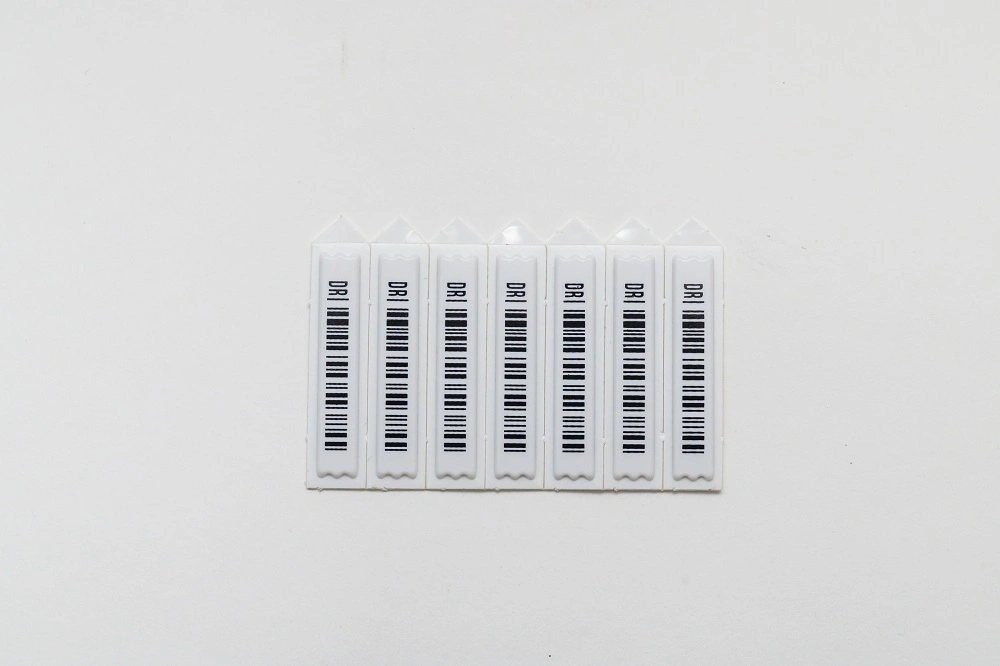 Retail Supermarket EAS Am 58kHz Label Barcode Label Security Soft Label Excellent Chips Am 58kHz Security Soft Dr Label Tag Security EAS Anti Theft Label