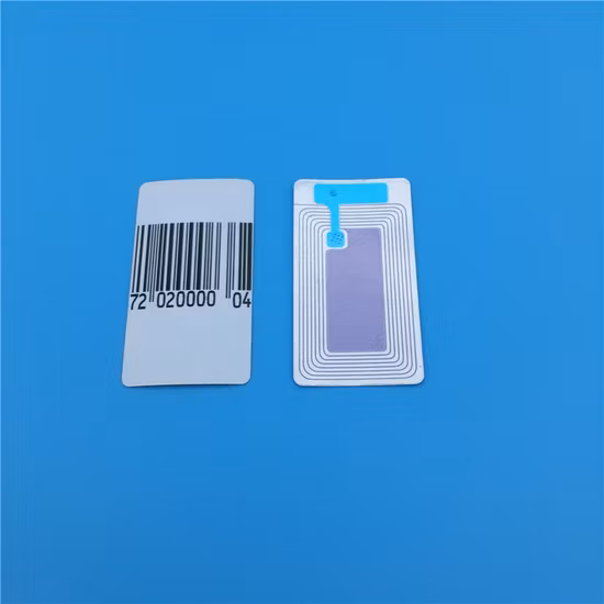 EAS 8.2MHz 30X40mm RF Label Anti Theft Barcode Soft Label for Retail Industry